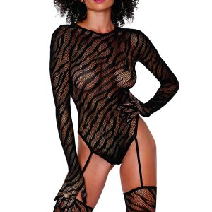Bodystocking DR0420 schwarz