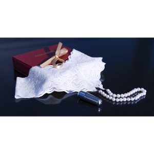 Alternative view of Perlenstring weiß + Minivibrator CR4395